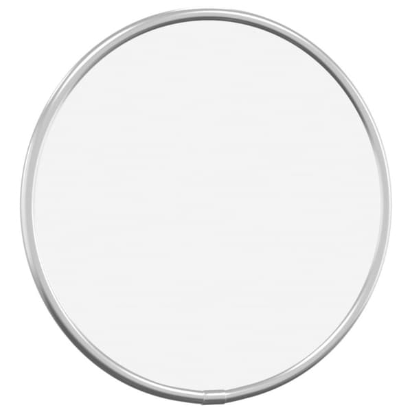 vidaXL Väggspegel silver Ø 20 cm rund