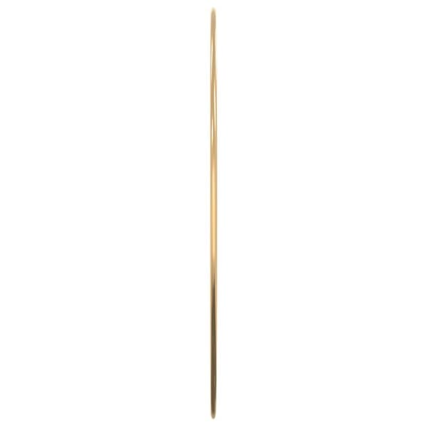 vidaXL Väggspegel guld Ø 50 cm rund