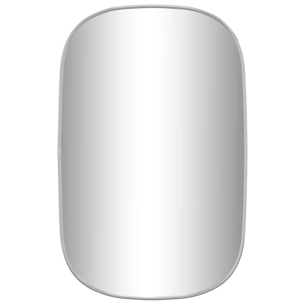 vidaXL Väggspegel silver 70x45 cm