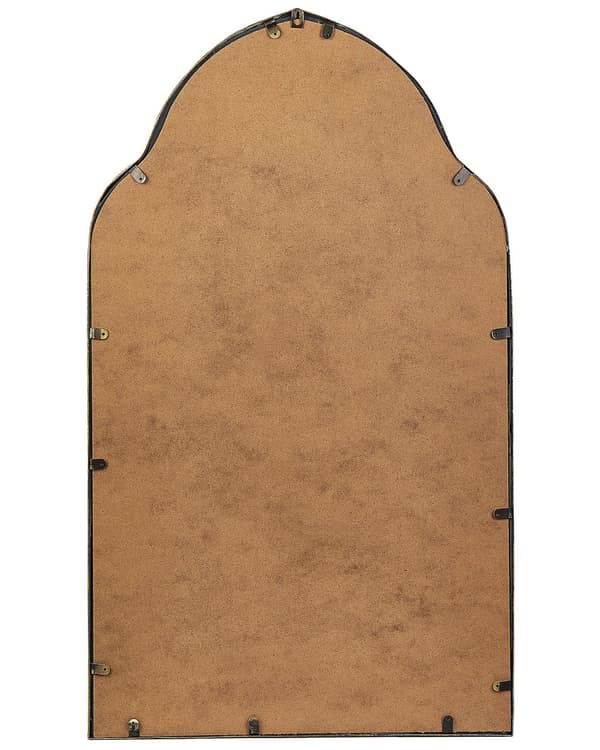 Vægspejl Guld Metal 58 x 104 cm Dekorativ Spejl til Væg Design Rokoko Entrespejl Victoriansk Håndlavet Dekoration Glamour