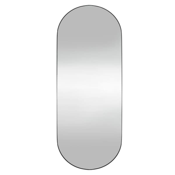 vidaXL Veggspeil 20x50 cm glass oval