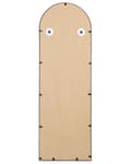 Miniatyrbilde 4 av 5: Speil Svart Metall Glass 40 x 120 cm Vindusformet Metallramme Industriell stil Moderne Dekorativt Veggspeil
