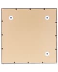 Miniatyrbilde 4 av 5: Speil Svart Metall Glass 78 x 78 cm Vindusformet Metallramme Industriell stil Moderne Dekorativt Veggspeil