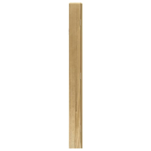 vidaXL Vegghengt smykkeskap med speil 37,5x10x106 cm