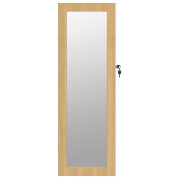 vidaXL Peilikorukaappi seinäkiinnitettävä 30x8,5x90 cm