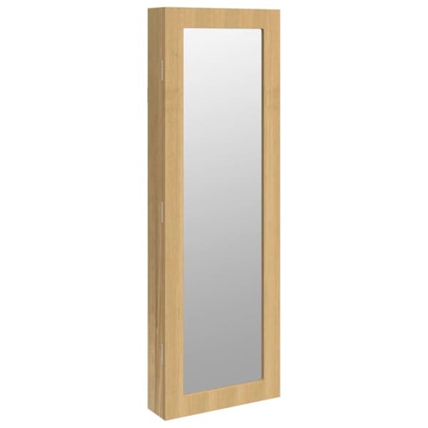 vidaXL Peilikorukaappi seinäkiinnitettävä 30x8,5x90 cm