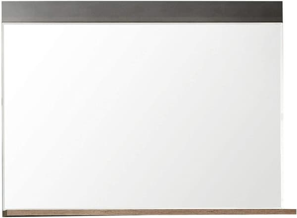 Rootz spejl - vægspejl - spejl med planke - garderobespejl - 90 x 69 x 16 cm