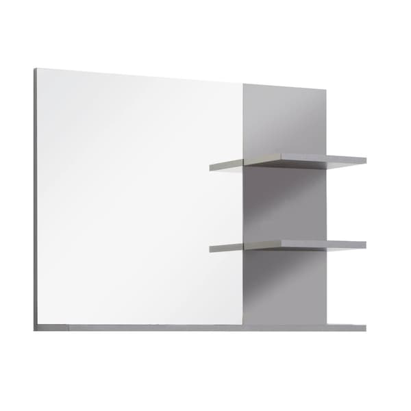 Rootz Badeværelsesspejl - Vægspejl - Grå - 72 x 57 x 20 cm