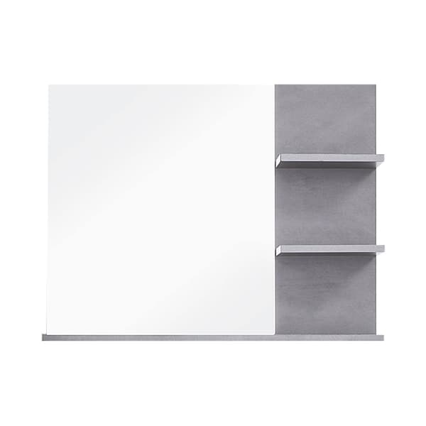 Rootz Badeværelsesspejl - Vægspejl - Grå - 72 x 57 x 20 cm