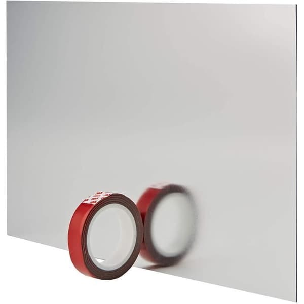 Skärbar spegel med 3M Bi-Adhesive, 13 x 20 cm