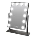 Miniatyrbild 3 av 7: UNIQ New York Mega - Sminkspegel med 12 LED-lampor - Svart