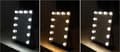 Miniatyrbild 7 av 7: UNIQ New York Mega - Sminkspegel med 12 LED-lampor - Svart
