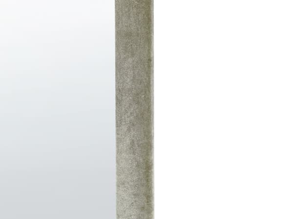Vægspejl grøn MDF-ramme glas 60 x 90 cm uregelmæssig form moderne stil dekorativ hængende dekoration