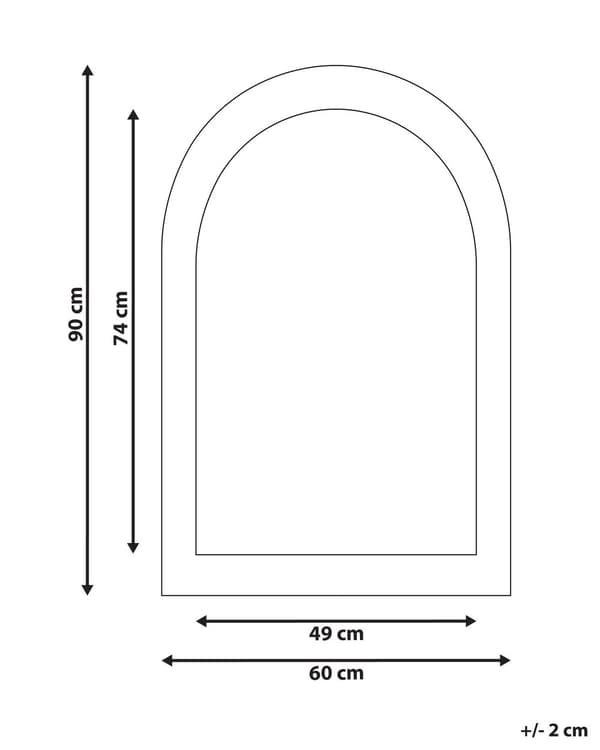 Väggspegel Grön MDF-ram Glas Sammet 60 x 90 cm Oregelbunden Form Dekorativ Väggmonterad Spegel Accent Modern Stil Vardagsrum Sovrum