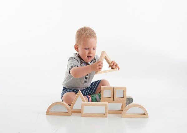 Set med 8 TICKIT spelspeglar