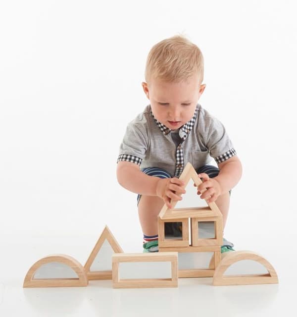 Set med 8 TICKIT spelspeglar