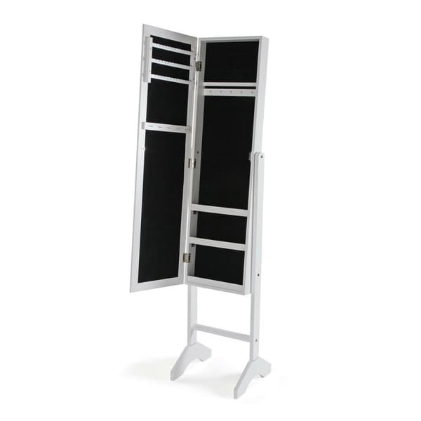 Väggspegel Versa Vit Speglar Trä MDF Minimalistisk 33,5 x 153 x 35,2 cm