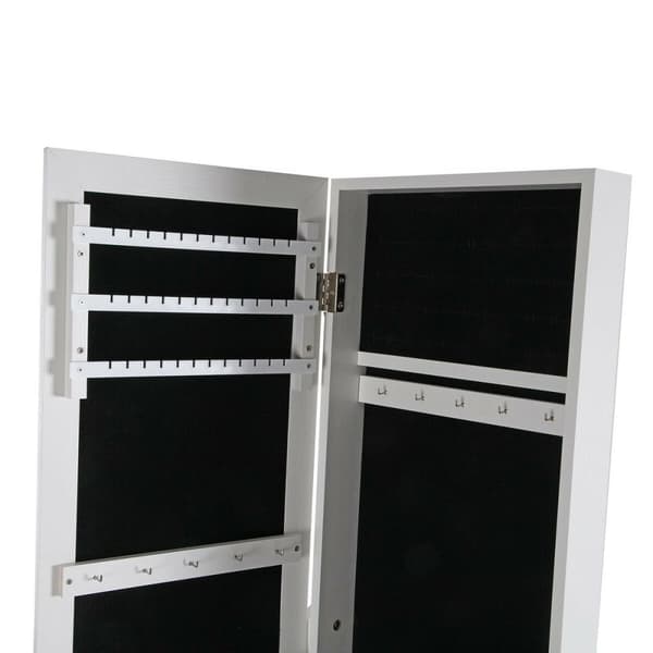 Väggspegel Versa Vit Speglar Trä MDF Minimalistisk 33,5 x 153 x 35,2 cm