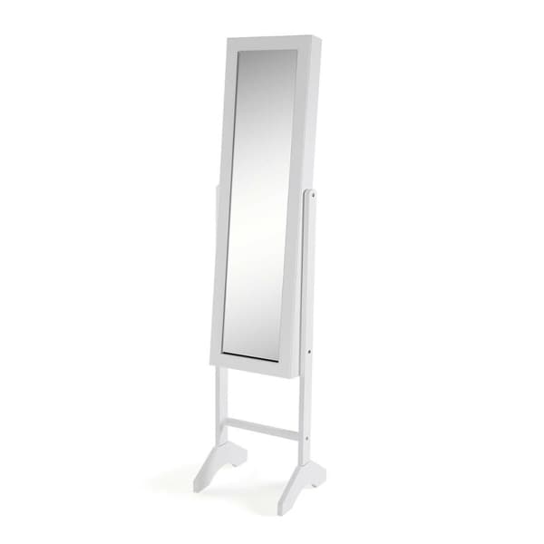 Fristående spegel Versa Vit 33,5 x 153 x 35,2 cm