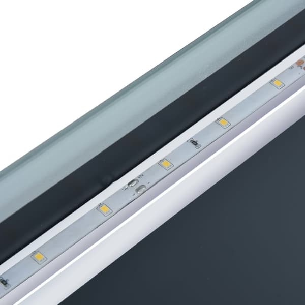 LED-spejl til badeværelset med berøringssensor 100x60 cm