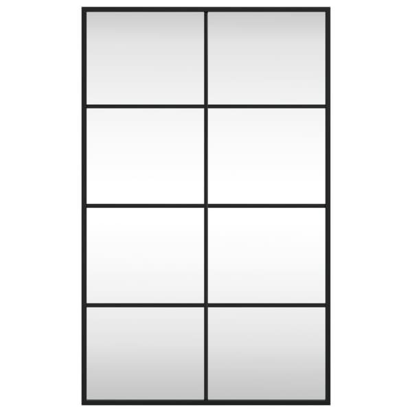 Seinäpeili musta 50x80 cm suorakulmio rauta