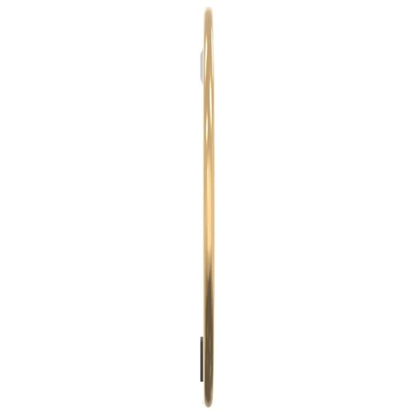 Väggspegel guld Ø 30 cm rund