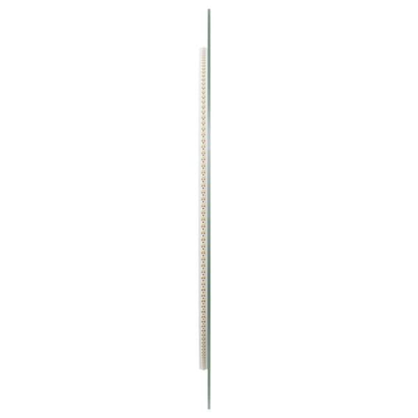 badeværelsesspejl med LED-lys 60 cm rundt