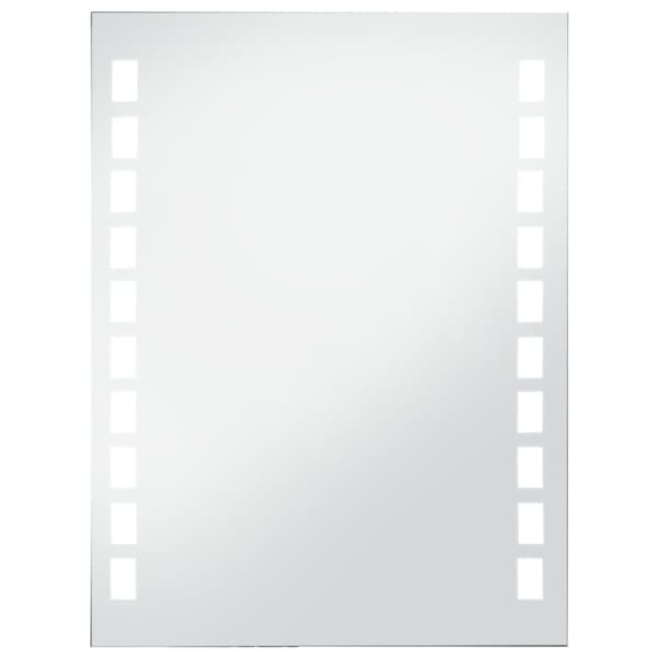 LED-vægspejl til badeværelset 60x80 cm