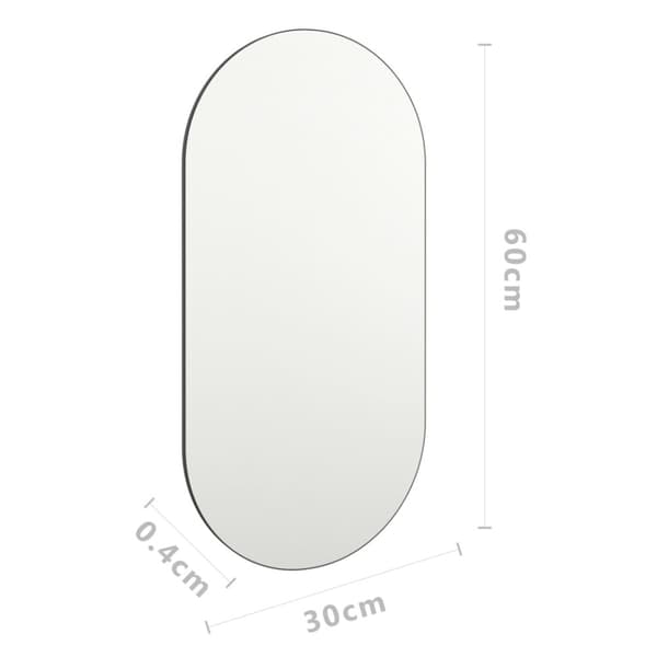 spejl 60x30 cm glas