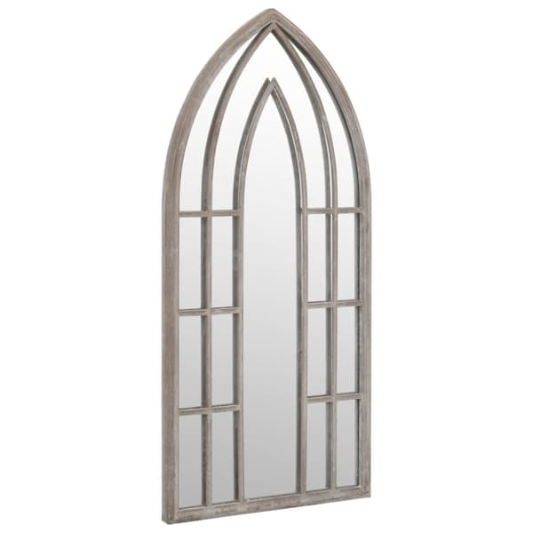 spejl 100x45 cm jern sandfarvet