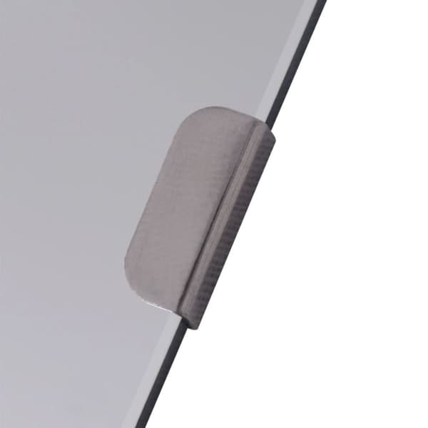 rammeløse spejlfliser 8 dele 20,5 cm glas
