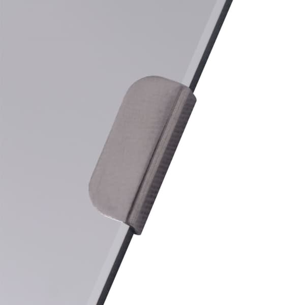 rammeløse spejlfliser 16 stk. 20,5 cm glas
