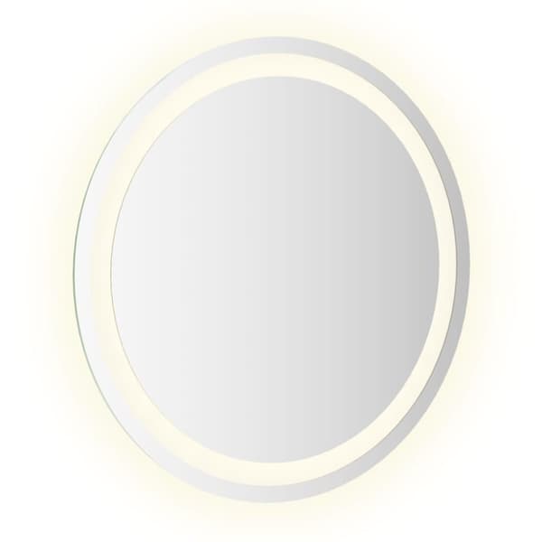 Badrumsspegel LED 50 cm rund