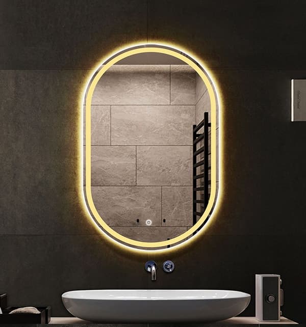 LED VÆG SPEJL DDJ 80X60CM