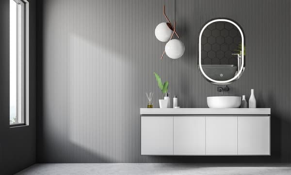 LED VÆG SPEJL DDJ 80X60CM