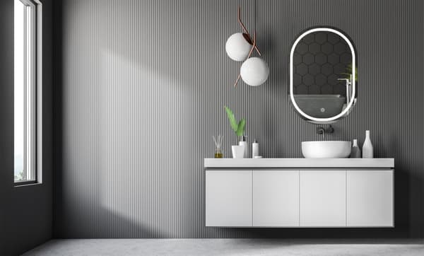 LED VÆG SPEJL DDJ 80X60CM