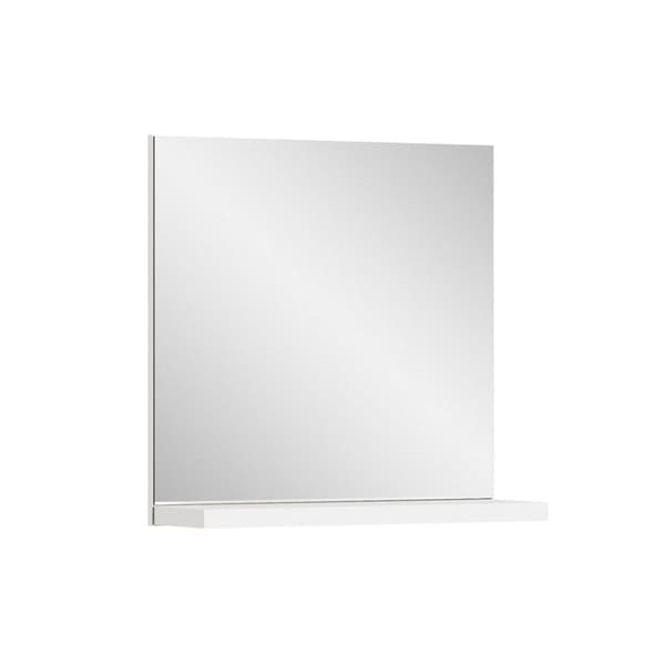 Shoelove spejl 1 hylde 60x59cm hvid.