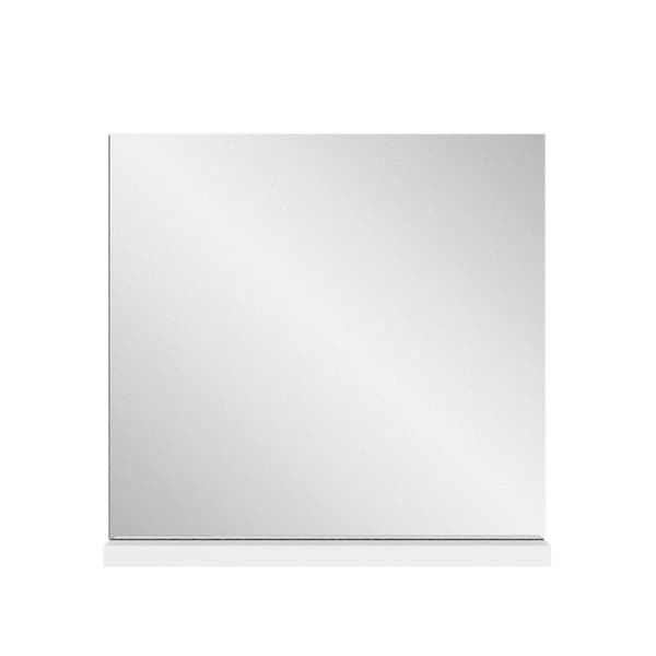 Shoelove spejl 1 hylde 60x59cm hvid.