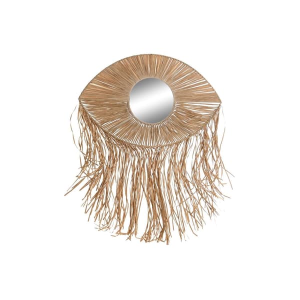 Vægspejl DKD Home Decor Bali 61 x 6 x 80 cm 61 x 1 x 80 cm
