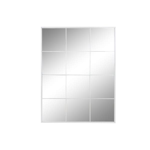 Väggspegel DKD Home Decor Vit Fönster 90 x 2 x 120 cm 90 x 1 x 120 cm