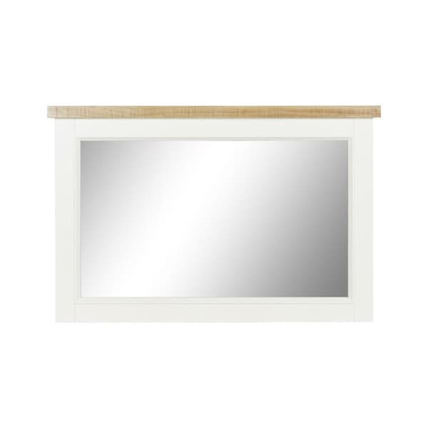 Vægspejl DKD Home Decor Brun Beige Romantisk 90 x 4 x 60 cm