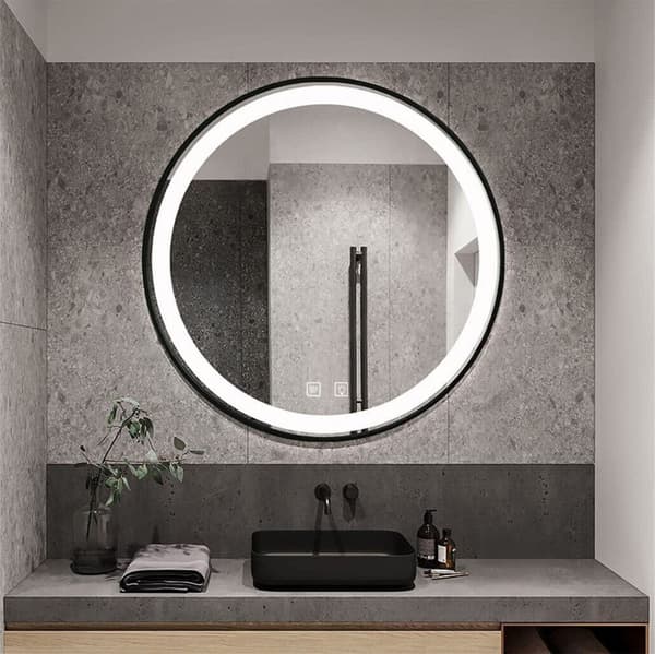 LED-VÆGSPEJL 80cm MMJ Black