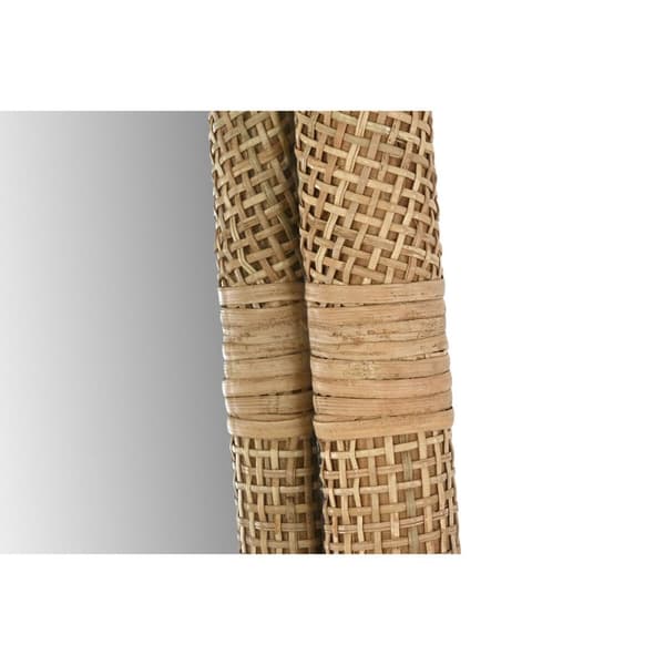 Vægspejl Home ESPRIT Natur Scandi 48,5 x 4,5 x 170 cm