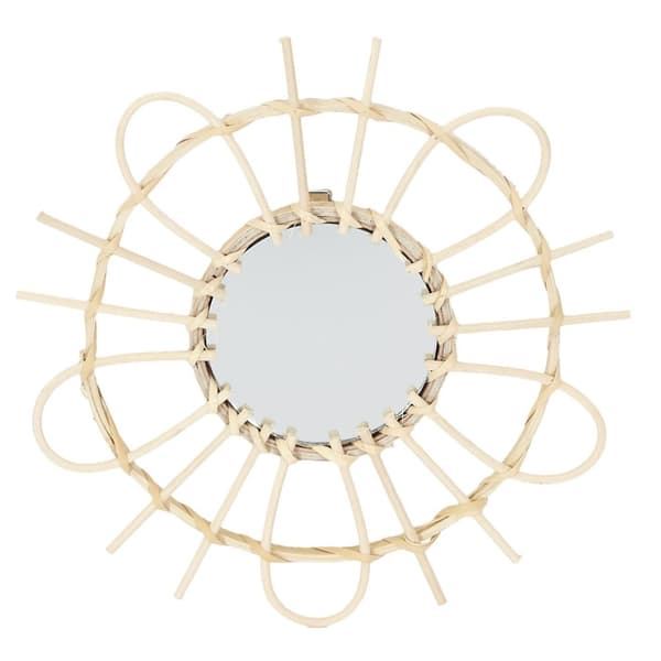 Sæt med 3 Lipsi rattan spejle