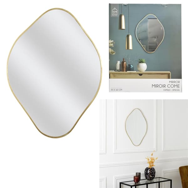 Diamantspegel 60 cm guld