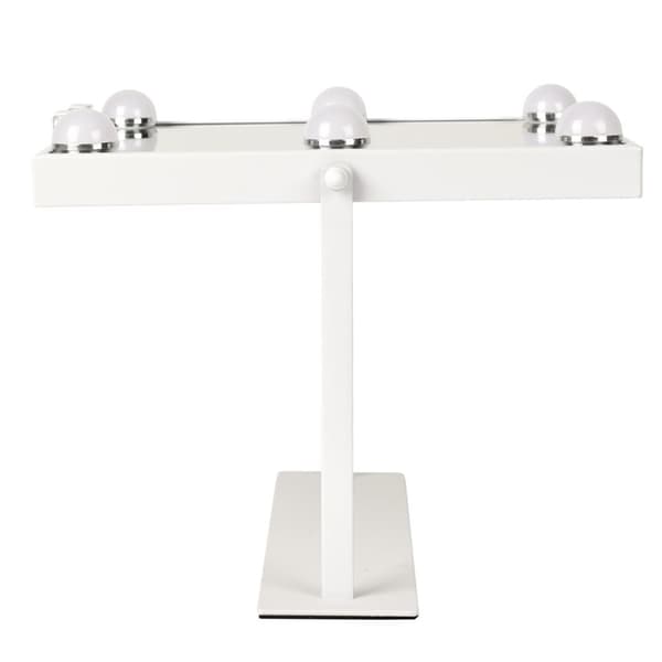 LED spejl med højttaler og oplader