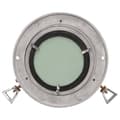 Miniatyrbild 3 av 7: vidaXL Väggspegel Ø23 aluminium och glas
