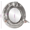 Miniatyrbillede 7 af 7: vidaXL koøjespejl diam. 23 cm væghængt aluminium og glas