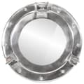 Miniatyrbillede 2 af 7: vidaXL koøjespejl diam. 30 cm væghængt aluminium og glas
