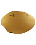 Miniatyrbillede 4 af 5: Vægspejl Guld 60 x 90 cm Uregelmæssig form Moderne design Dekoration Tilbehør Spejle Vægdekoration